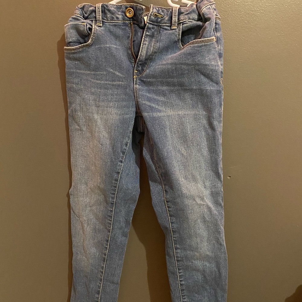 These are navy blue Zara kids jeans